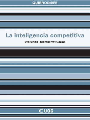 cover image of La inteligencia competitiva